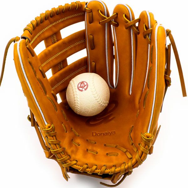 軟式グローブ / ドナイヤ 外野手用 ゴムソフトボール兼用 右投げ