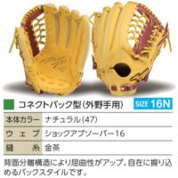 ミズノプロ オーダーグラブ 硬式グローブ 硬式用 コネクトバック型