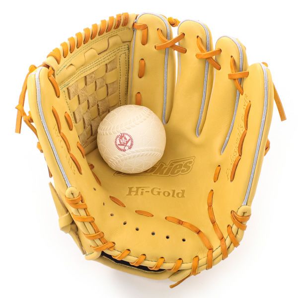 少年野球 グローブ / ハイゴールド オールラウンド L-LLサイズ 右投げ