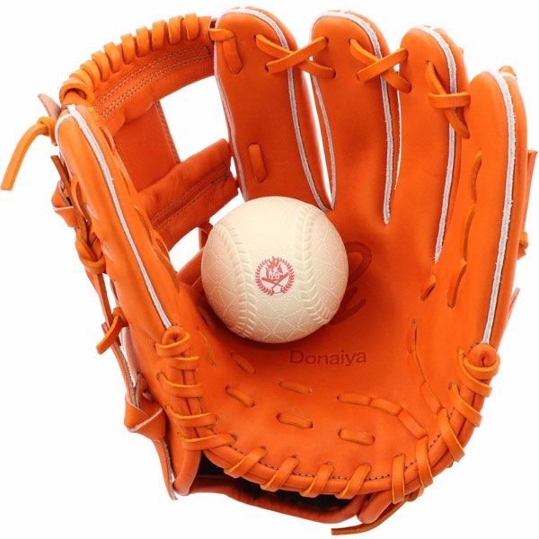 軟式グローブ / ドナイヤ 内野手用 軟式グラブ 右投げ 15周年記念
